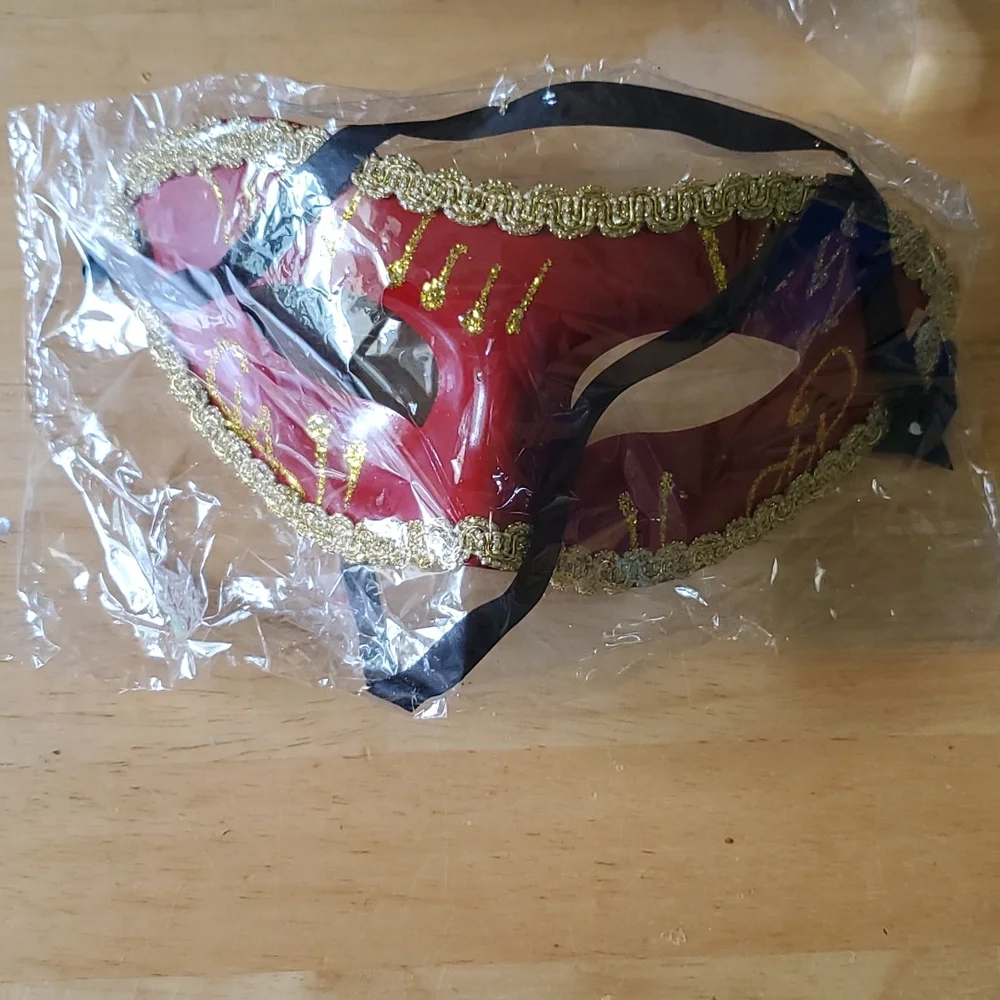 Mardi Gras, mask, masque, lot of 4, masquerade party